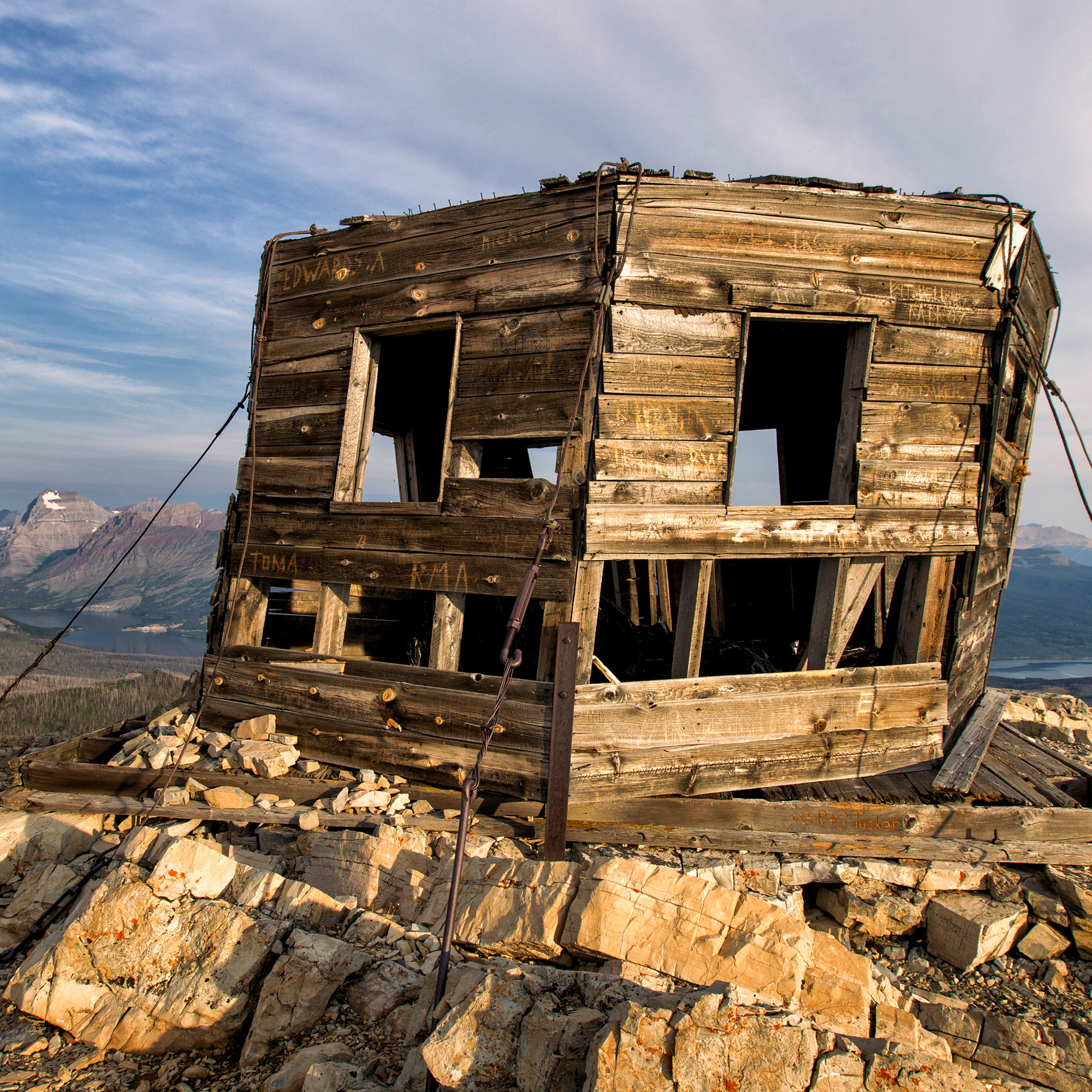 Divide Mountain Lookout, Glacier National Park