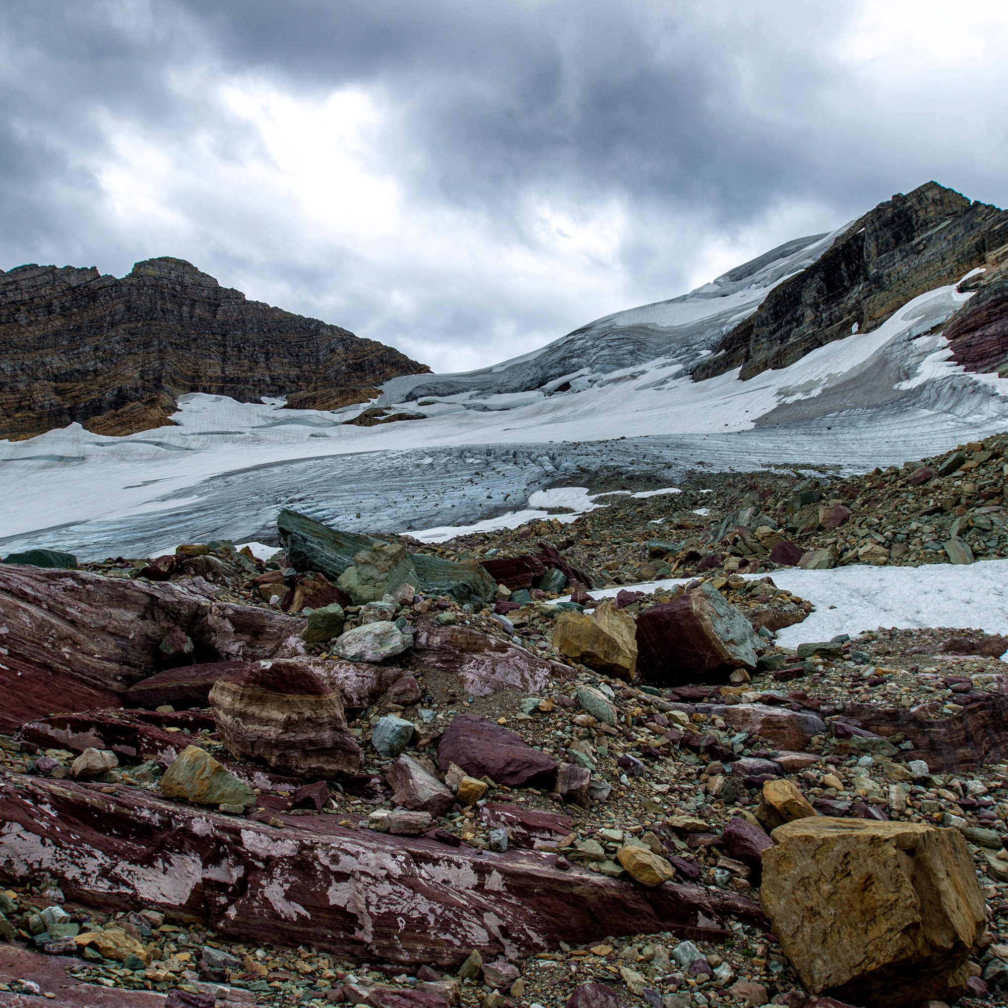 Sperry Glacier trail, Glacier National Park