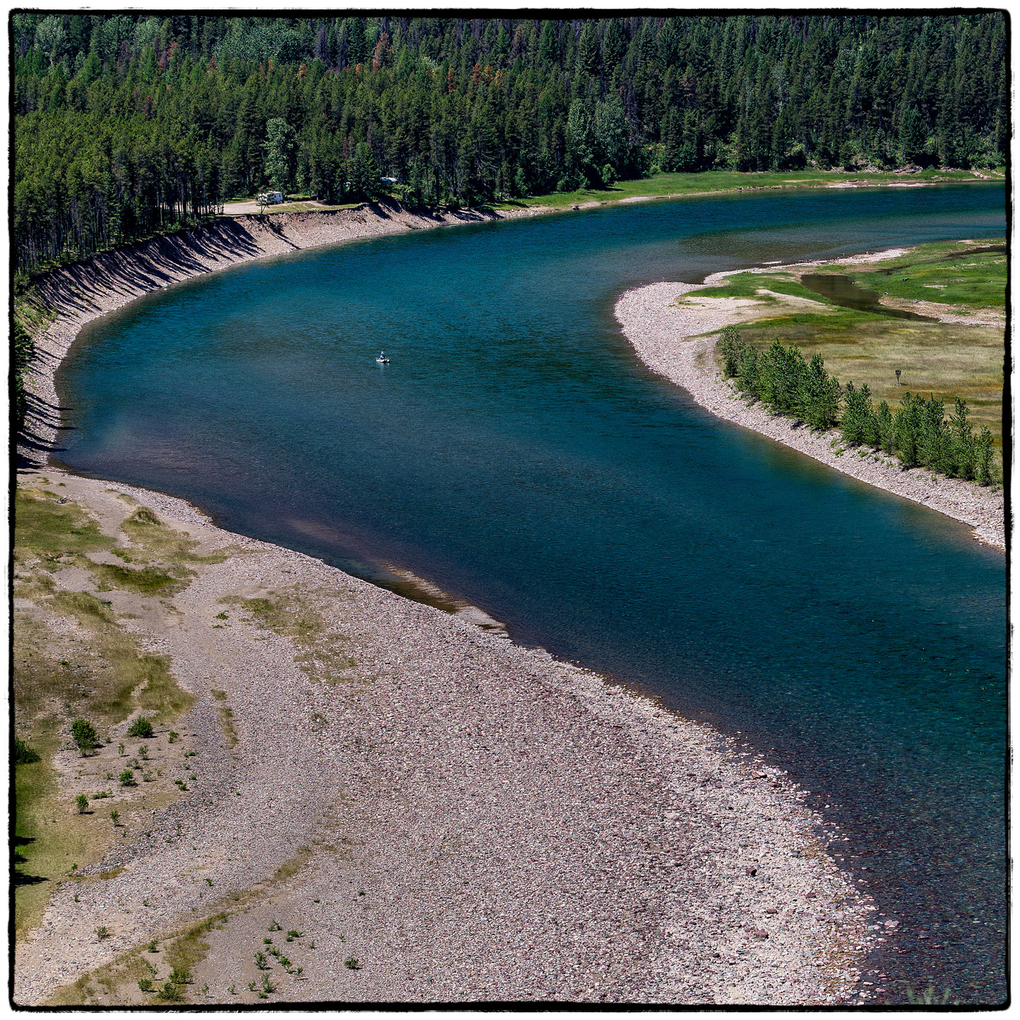 Hungry Horse Reservoir, Montana
