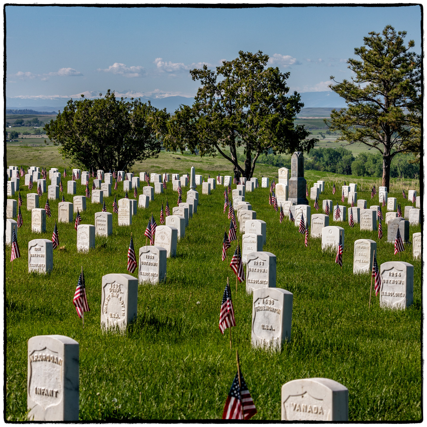 Little Bighorn Battlefield Monument, Montana